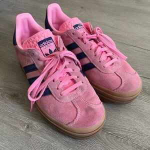 Adidas Gazelle Bold Pink Sneakers